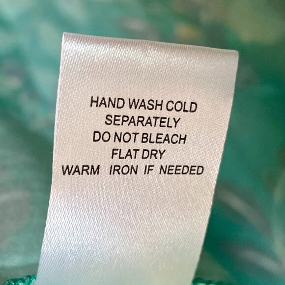 NWT Daniel Rainn Open Back Crochet Sleeveless Top Size 1X Floral Teal STITCH FIX - Picture 11 of 14